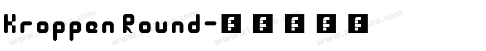 Kroppen Round字体转换
